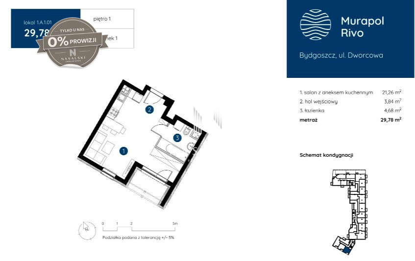 Mieszkanie Sprzedaż Bydgoszcz Śródmieście Dworcowa 2