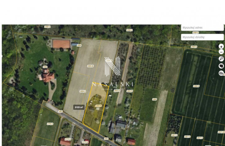 Działka Sprzedaż Nowy Dwór Słowicza 4
