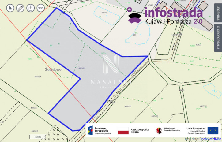 Działka Sprzedaż Żołędowo Zamkowa 4